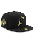 Florida Marlins Black Metallic Gold 2003 World Series SP 59Fifty Fitted
