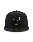 Texas Rangers Black Metallic Gold 40th Anniversary SP 59Fifty Fitted