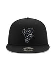 Generales De Durango Club De Beisbol Black On Black White Outline 9Fifty Snapback