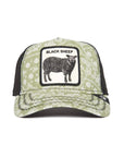 Animal Farm Paisley Black Sheep Olive Snapback Trucker