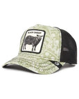 Animal Farm Paisley Black Sheep Olive Snapback Trucker