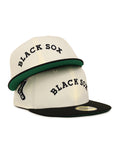 Durham Bulls Black Sox MiLB Alternate Logo SP 59Fifty Fitted