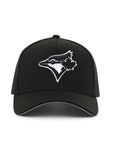 Toronto Blue Jays Black On White 9Forty A-Frame Snapback
