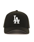Los Angeles Dodgers Black On White 9Forty A-Frame Snapback