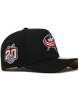 Columbus Blue Jackets 20th Anniversary SP NHL Black 9Forty A-Frame Snapback