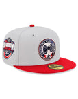 Columbus Blue Jackets Gray Red 2 Tone 2025 Satdium SP NHL 59Fifty Fitted