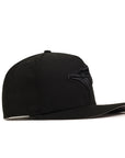 Toronto Blue Jays Black On Black 9Fifty A-Frame Snapback