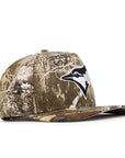 Toronto Blue Jays Real Tree On White 9Fifty A-Frame Snapback