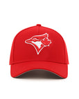 Toronto Blue Jays Scarlet Red On White 9Forty A-Frame Snapback