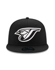 Toronto Blue Jays Black on White 9Fifty Snapback