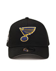 St. Louis Blues 25th Anniversary SP NHL Black 9Forty A-Frame Snapback