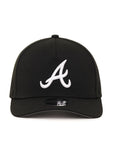 Atlanta Braves Black On White 9Forty M-Crown A-Frame Snapback