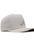 Atlanta Braves Gray Tonal 9Fifty A-Frame Snapback