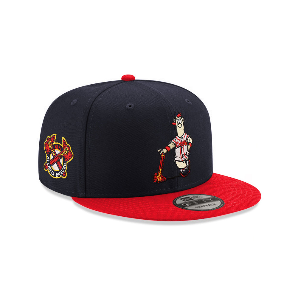 New Era Atlanta Braves World Series 1995 Tomahawk Two Tone Edition 9Forty A Frame Snapback Cap
