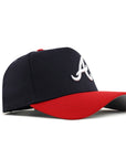 Atlanta Braves 9Forty A-Frame Team Color Snapback