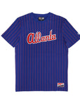 New Era Atlanta Braves Cooperstown Royal Pinstripe Tee