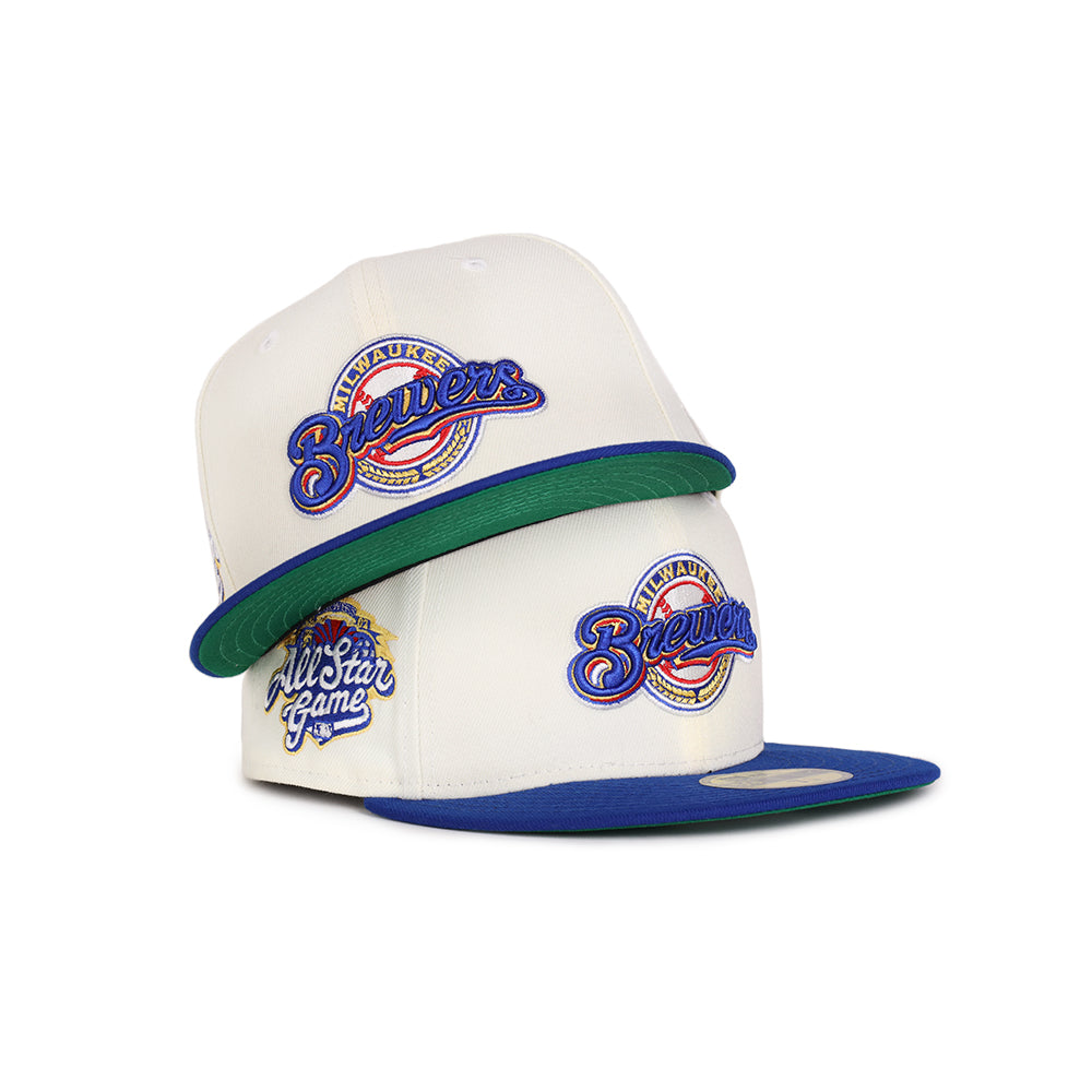 Milwaukee Brewers Chrome Royal 2 Tone 2002 All Star Game SP 59Fifty Fitted