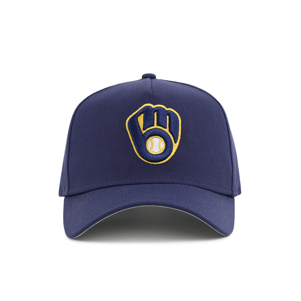 Milwaukee Brewers 9Forty A-Frame Team Color Snapback