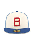 Brooklyn Dodgers Chrome Blue Tri-Color 100th Anniversary SP 59Fifty Fitted