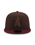 Anaheim Angels Brown Maroon 2 Tone 2002 World Series 59Fifty Fitted