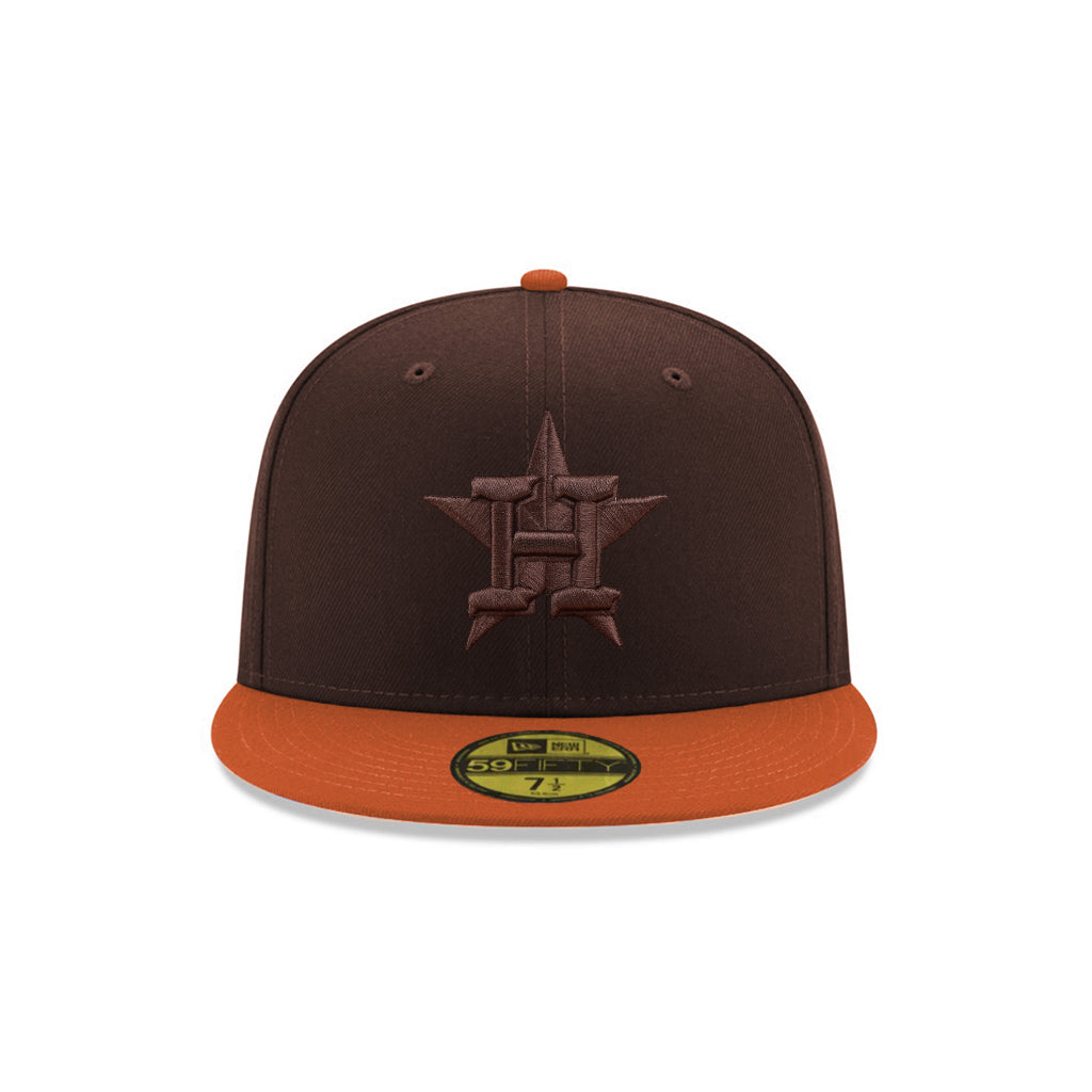 Houston Astros Brown Rust Orange 2 Tone 2022 World Series 59Fifty