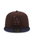 Los Angeles Dodgers Brown Navy 2 Tone 1981 World Series 59Fifty Fitted