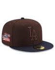 Los Angeles Dodgers Brown Navy 2 Tone 1981 World Series 59Fifty Fitted