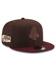 Boston Red Sox Brown Maroon 2 Tone 2007 World Series 59Fifty Fitted