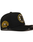 Boston Bruins 100th Anniversary SP NHL Black 9Forty A-Frame Snapback