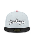 Ohio State Buckeyes Gray Black 2 Tone 2002 Champions SP NCAA 59Fifty Fitted