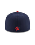 Fresno State Bulldogs Navy On Red NCAA 59Fifty Fitted