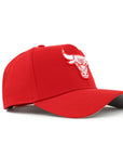Chicago Bulls Scarlet Red On White 9Forty A-Frame Snapback
