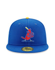 St. Louis Cardinals Blue Azure 125th Anniversary SP 59Fifty Fitted