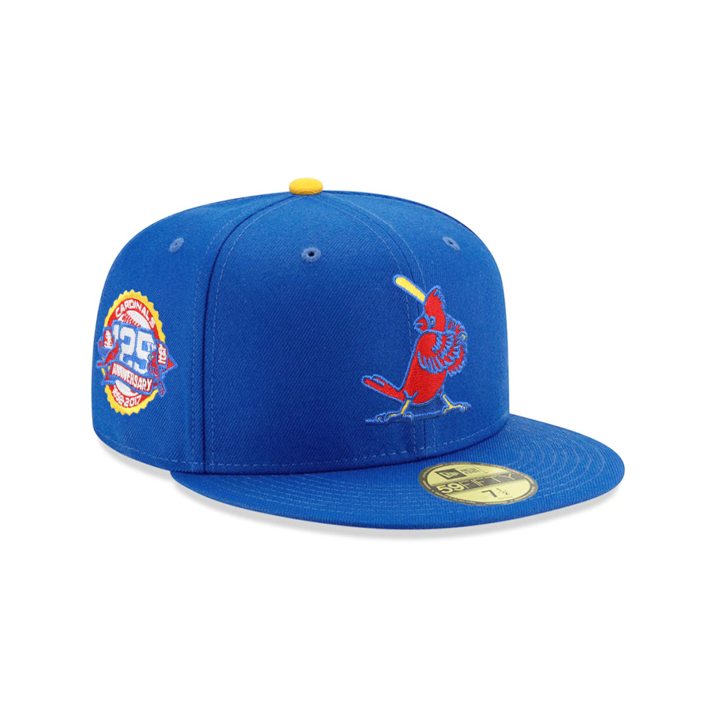 St. Louis Cardinals Blue Azure 125th Anniversary SP 59Fifty Fitted