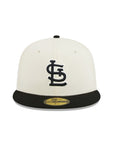 St. Louis Cardinals Chrome Black 2 Tone 100th Anniversary SP 59Fifty Fitted