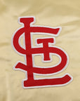 Mitchell & Ness St. Louis Cardinals Lightweight Gold Satin Jacket