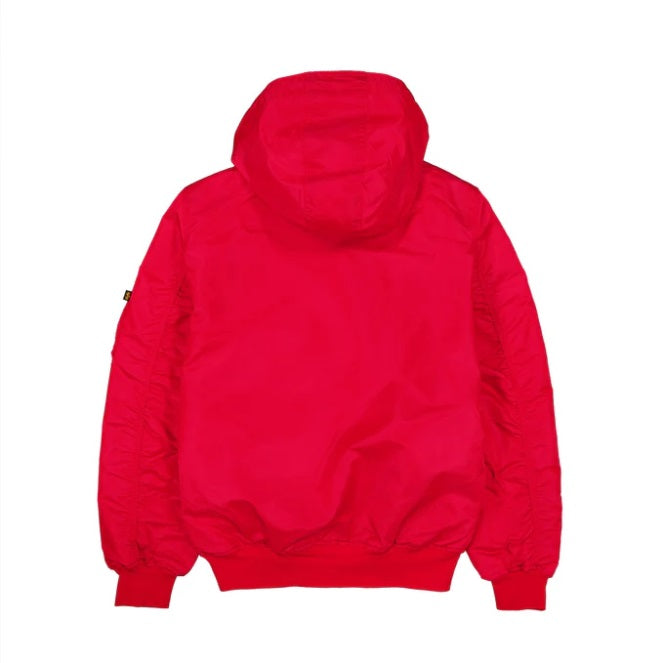 New Era X Alpha Industries St. Louis Cardinals L-2B Hooded Bomber