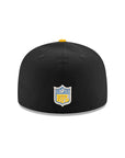 Los Angeles Chargers Black Blue 2 Tone 50th Anniversary SP 59Fifty Fitted