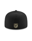 Los Angeles Chargers Black Gold Shield Logo SP 59Fifty Fitted