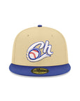 Charros De Jalisco Club De Beisbol Vegas Gold Royal 2 Tone Mexico Flag SP 59Fifty Fitted