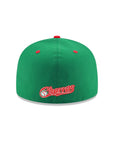 Charros De Jalisco Club De Beisbol Green Red 2 Tone Mexico Flag SP 59Fifty Fitted