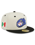 Charros De Jalisco Club De Beisbol Chrome Black Mexico Flag SP 59Fifty Fitted