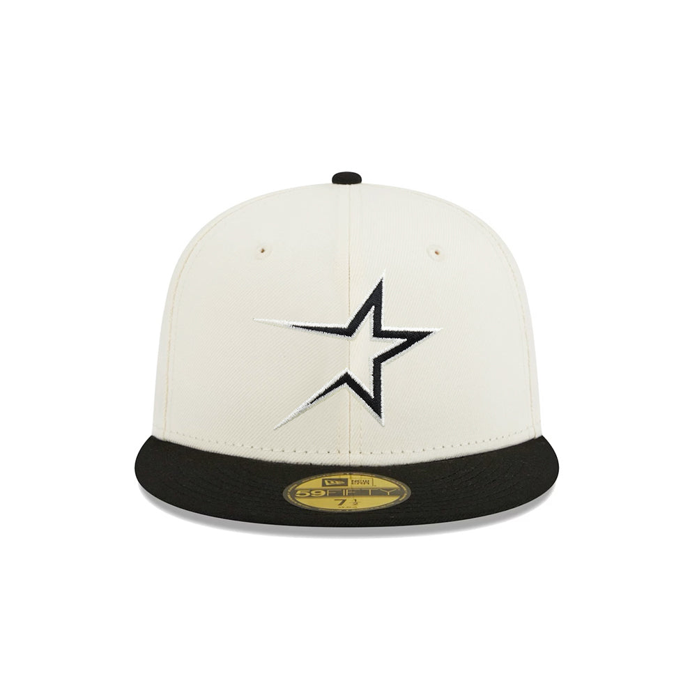 Houston Astros Chrome Black 2 Tone 40th Anniversary SP 59Fifty Fitted