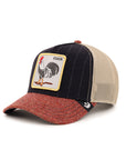 Animal Farm Moon Rooster Navy Snapback Trucker