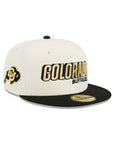 Colorado Buffaloes Chrome Black 2 Tone CU SP NCAA 59Fifty Fitted