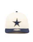 Dallas Cowboys Chrome Navy 2 Tone 9Fifty A-Frame Snapback