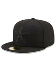 Dallas Cowboys Black On Black 59Fifty Fitted