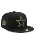 Dallas Cowboys Black Metallic Gold Super Bowl XXX SP 9Fifty Snapback