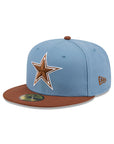 Dallas Cowboys Faded Blue Dark Auburn Color Pack 59Fifty Fitted