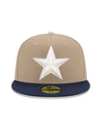 Dallas Cowboys Camel Navy 2 Tone Texas Stadium Farewell SP 59Fifty Fitted